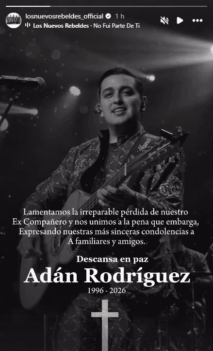 Asesinan a exintegrante de Los Nuevos Rebeldes en su casa: tenía 29 ...