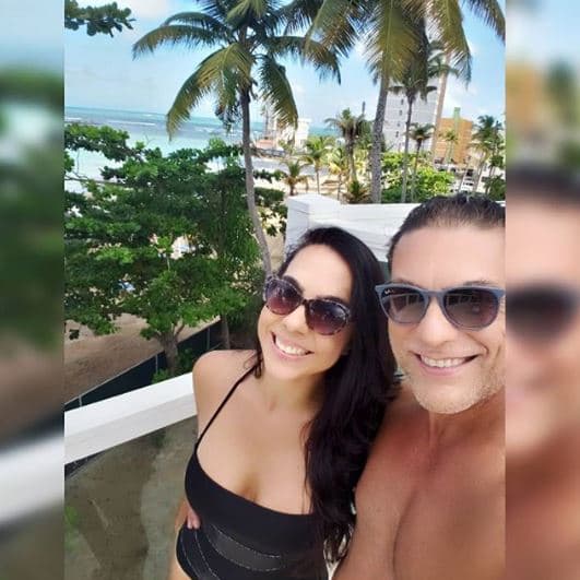 "[...] En este momento es mi pareja, la estamos pasando muy bien y estamos juntos. Estoy muy feliz y muy orgulloso de tener una pareja tan chula y tan bella [...]", puntualizó.