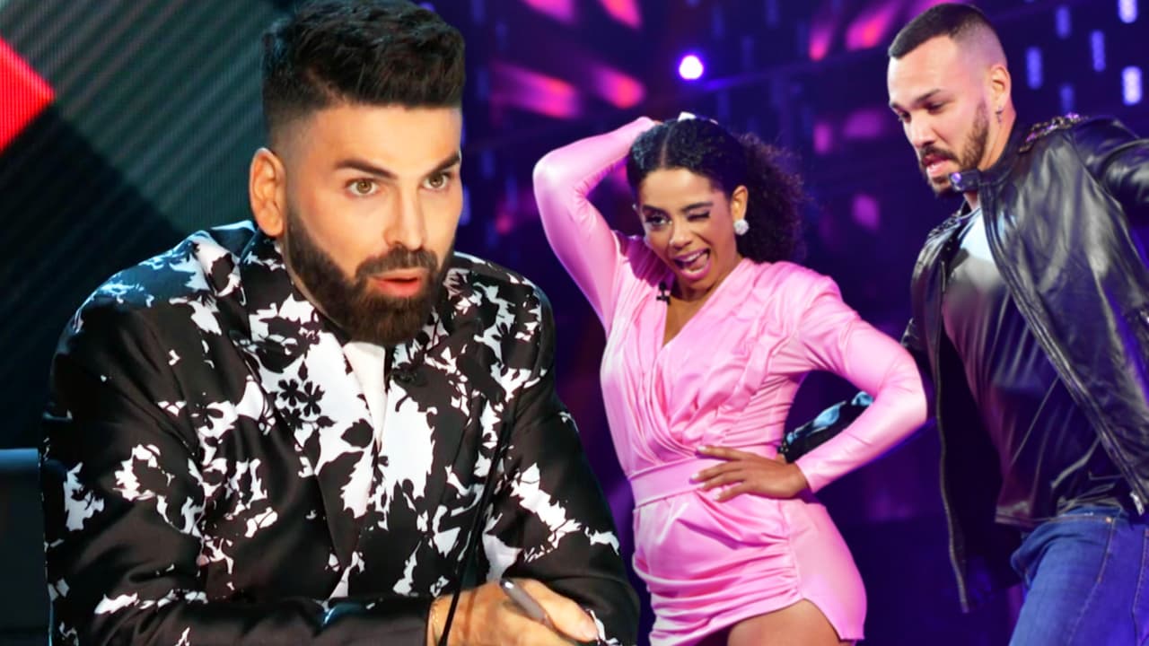 Yelus Ballestas salva su reto de conducción con un baile, aunque Jomari le dijo "robótica"