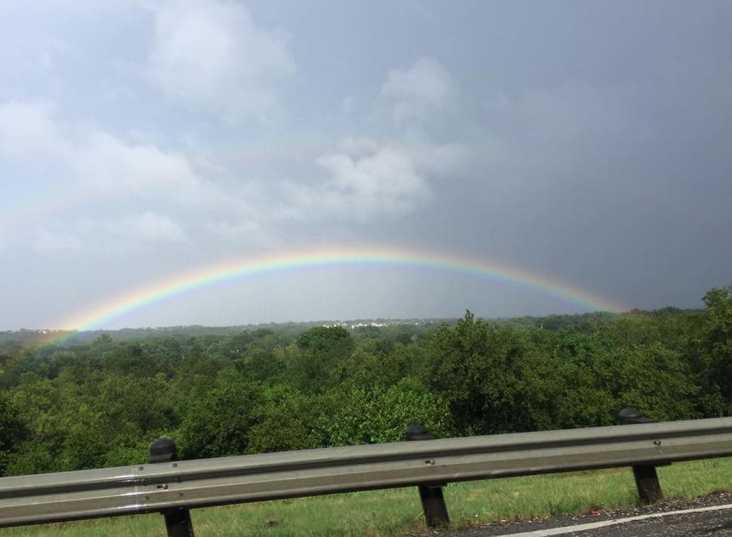 La audiencia compartió fotos de la zona tras el paso de la tormenta Bill.