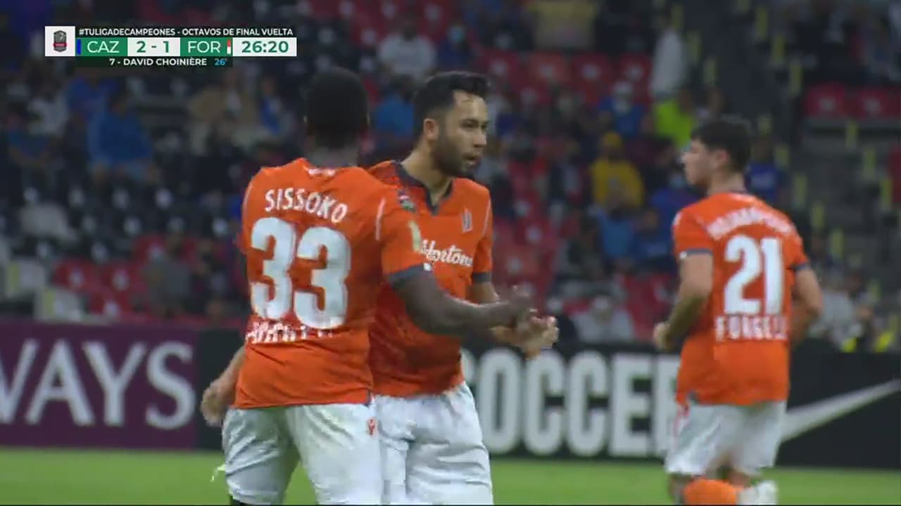 ¡Aunque usted no lo crea! Choiniére da esperanza con 2-1 al Forge