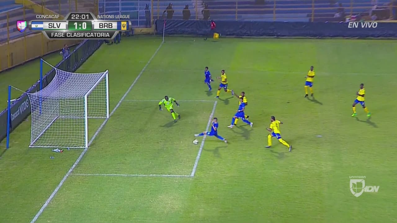 ¡Goool de La Selecta! Nelson Bonilla pone en ventaja al Salvador