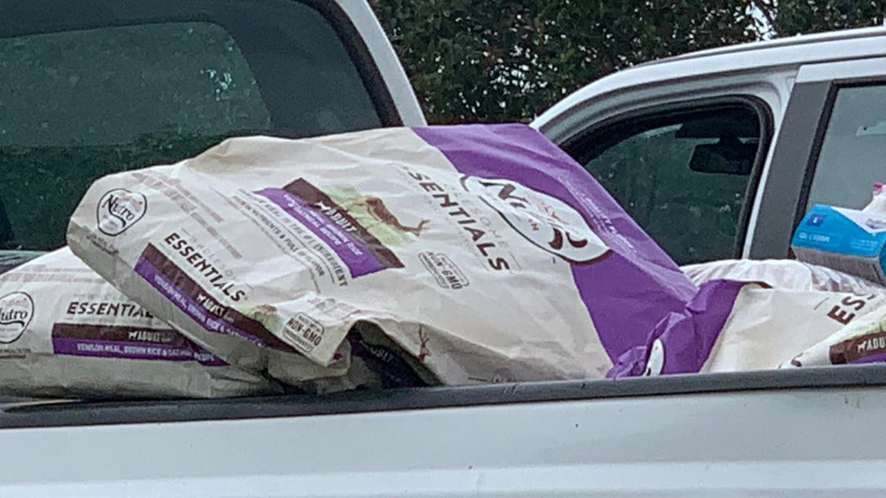 Provisiones para las mascotas.
<br>