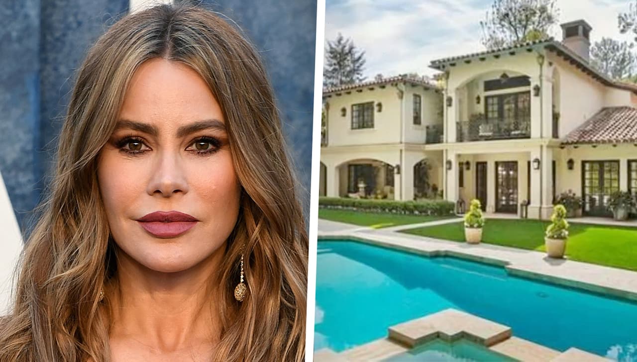 Esta es la mansión que Sofía Vergara puso a la venta por casi 18 millones de dólares en California