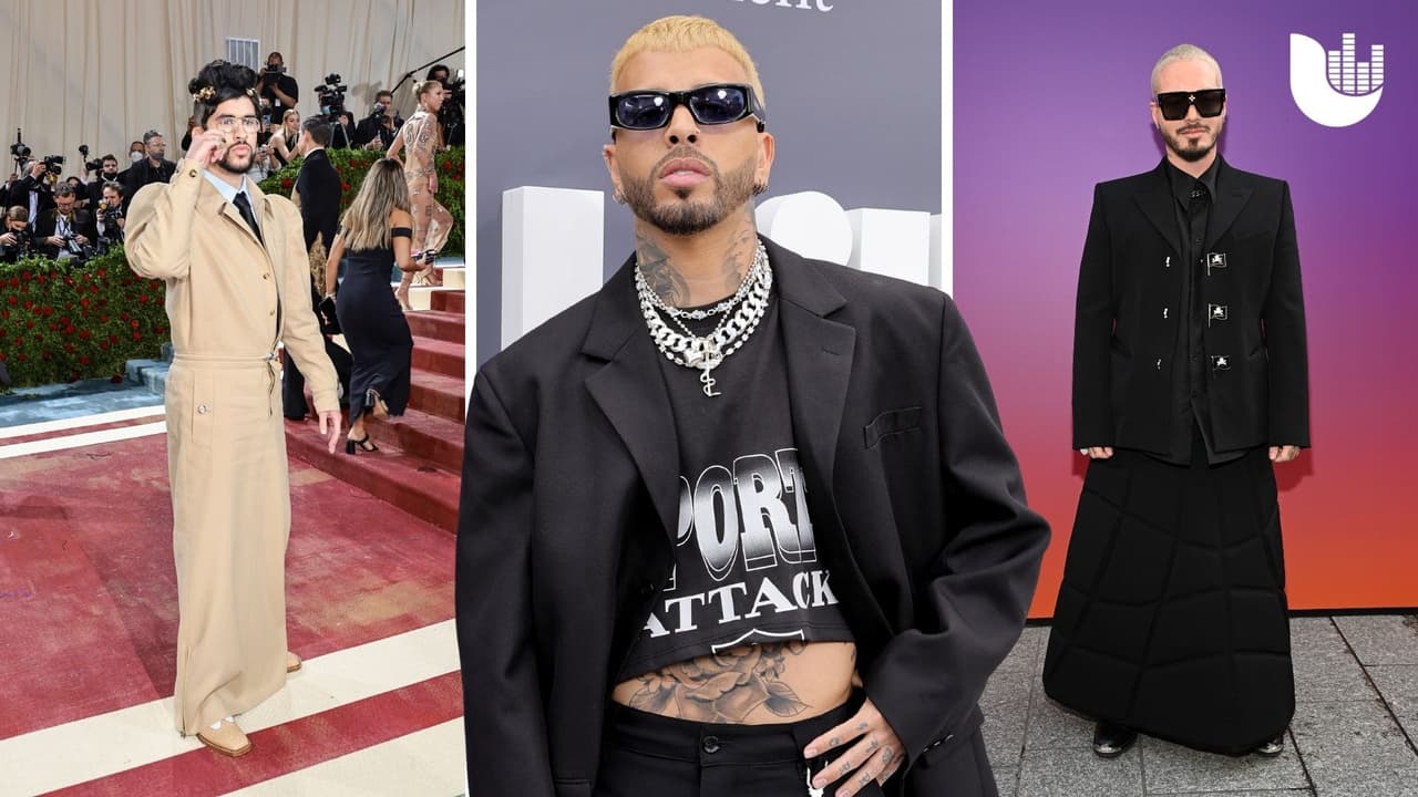 J Balvin, Bad Bunny y otros famosos rompen estereotipos de género 