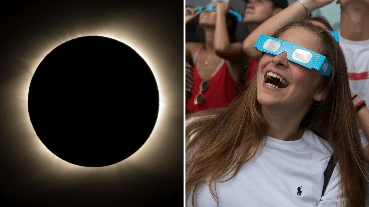 Eclipse de Sol: estos son los colores que la ciencia recomienda usar el 8 de abril y por qué