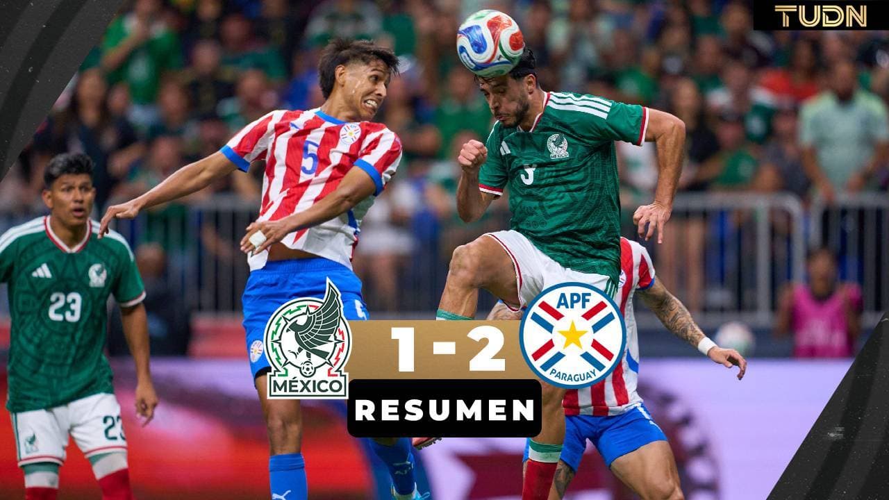 Resumen | México cierra el 2025 con una dolorosa derrota vs Paraguay