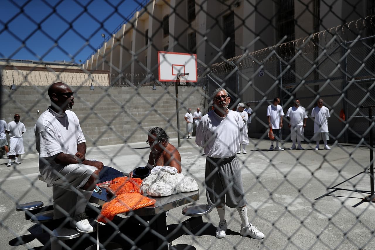 Zona recreativa para reos condenados a morir, una sentencia que pretende abolirse en noviembre a través de una propuesta electoral.