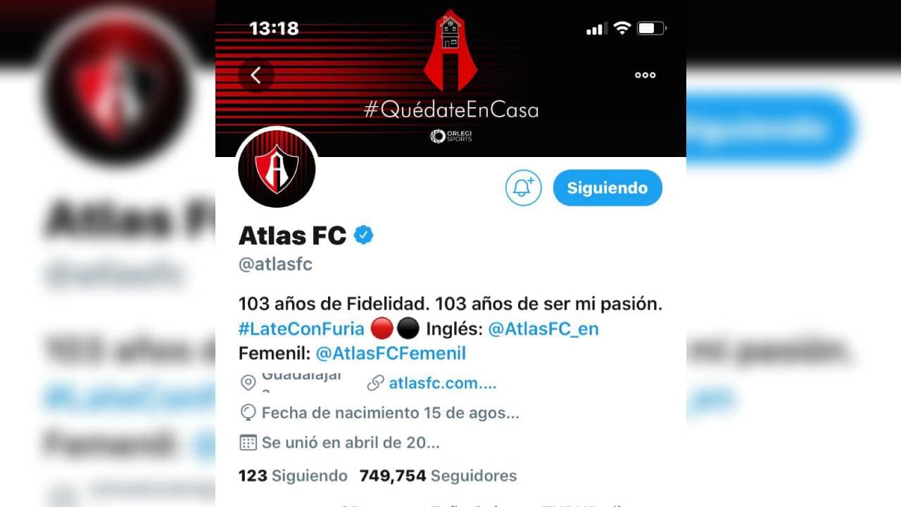 En redes sociales, los clubes de futbol buscan crear consciencia sobre las medidas contingentes.
