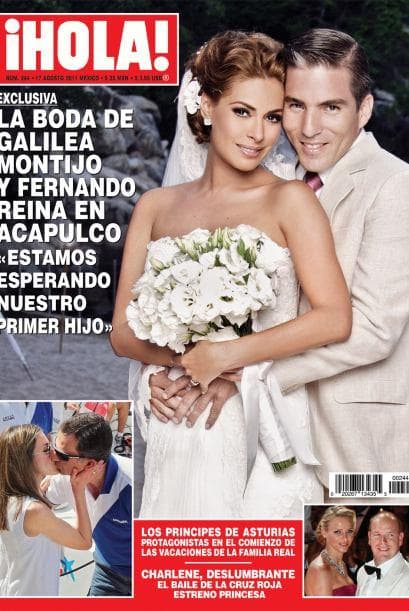 La actriz y conductora se casó con él en agosto del 2011 en el puerto de Acapulco, México, cuando él era regidor en el ayuntamiento del puerto.