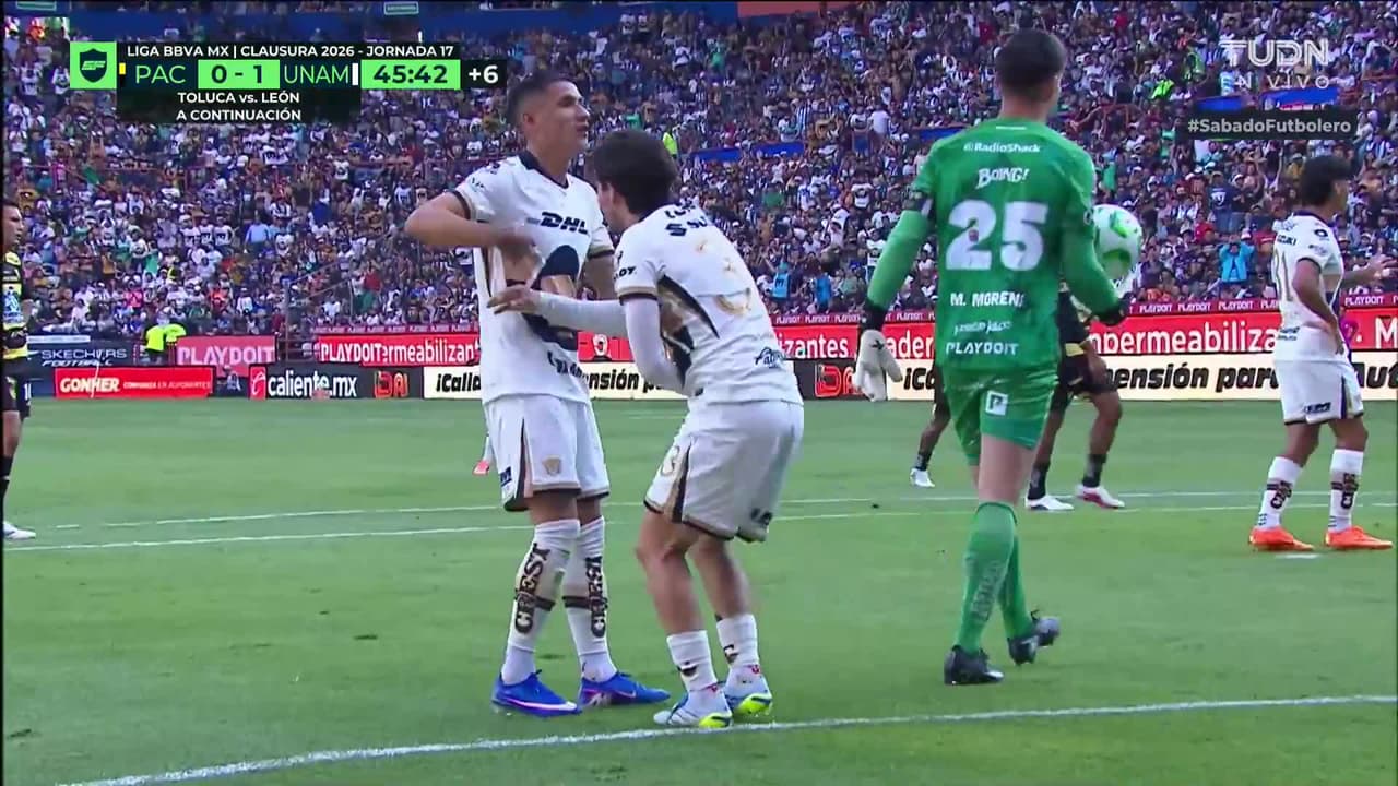 Pumas amplía la ventaja desde el punto penal