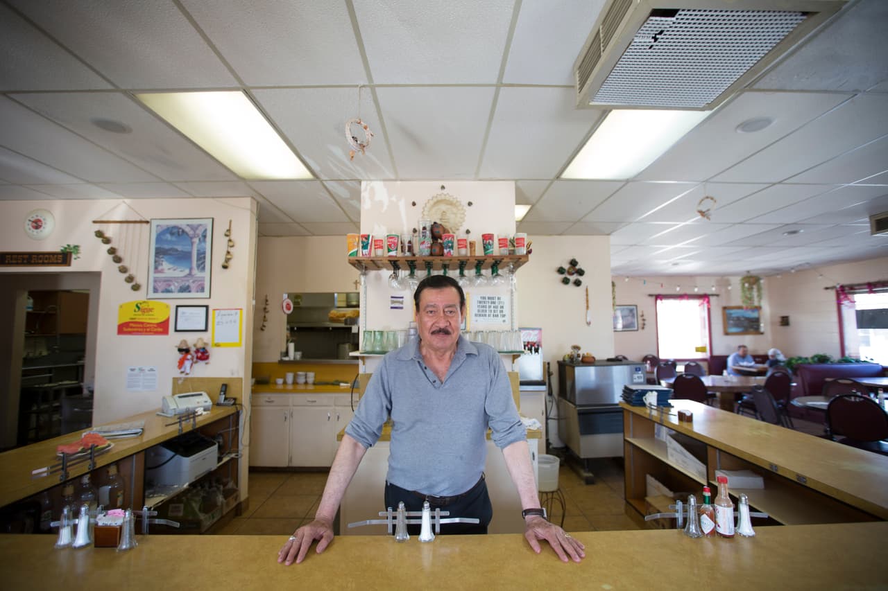 El empresario Samuel Correa es dueño de uno de los dos restaurantes mexicanos en Wilder.