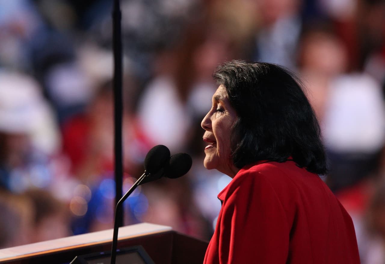 Dolores Huerta: "Hillary Clinton candidata es un acto de justicia"