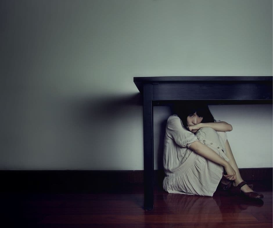 <b>Esconderte:</b> ocúltate de la persona que te amenaza, bloquea las puertas y entradas, silencia tu teléfono celular (incluido el modo de vibración) y permanece en silencio hasta que termine la amenaza.
<br>