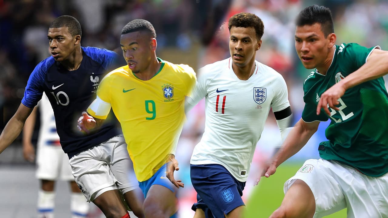 Las 10 promesas del fútbol mundial que veremos en el Mundial de Rusia