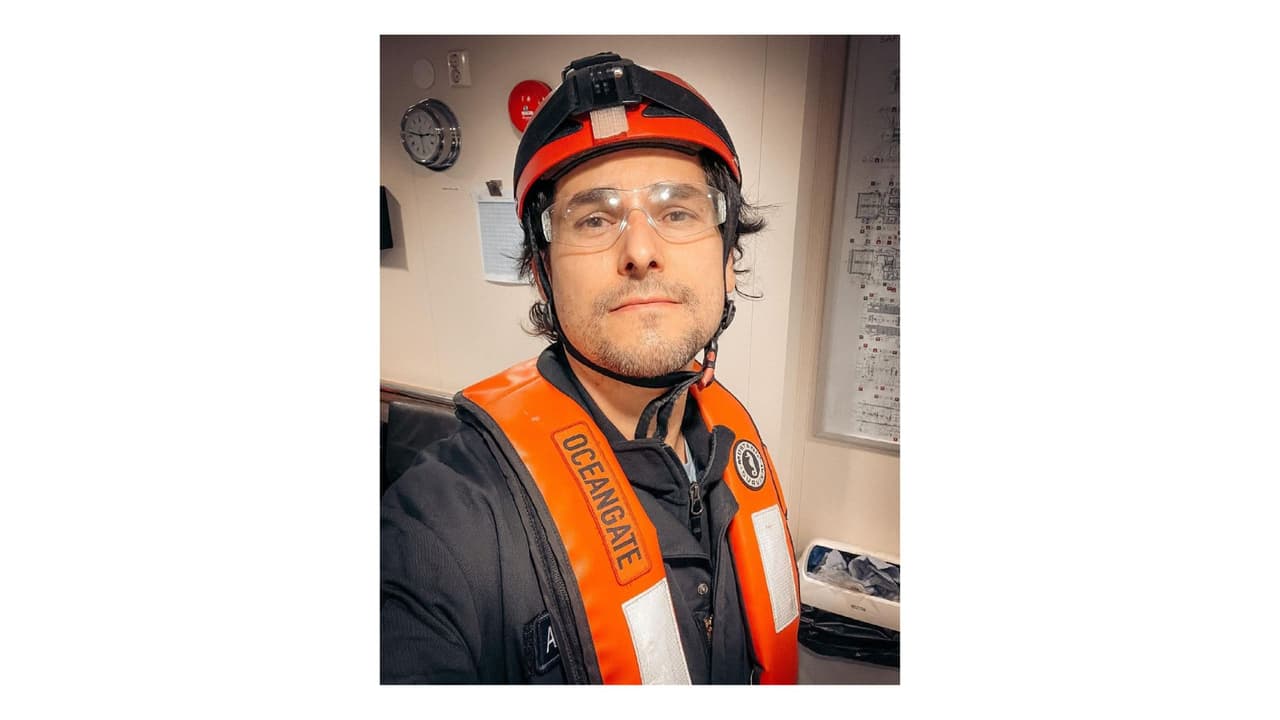 Alan Estrada subió al Titán en julio de 2022.