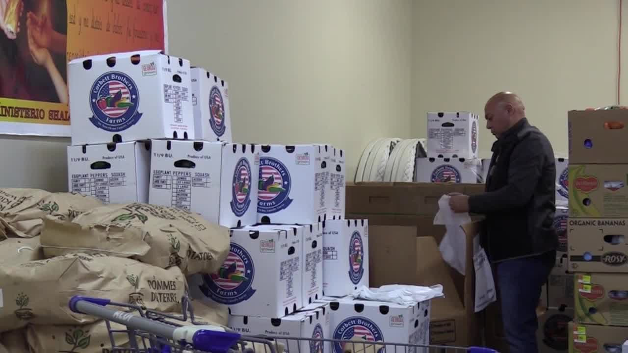 Programa ofrece alimentos gratis a inmigrantes de escasos recursos en Georgia