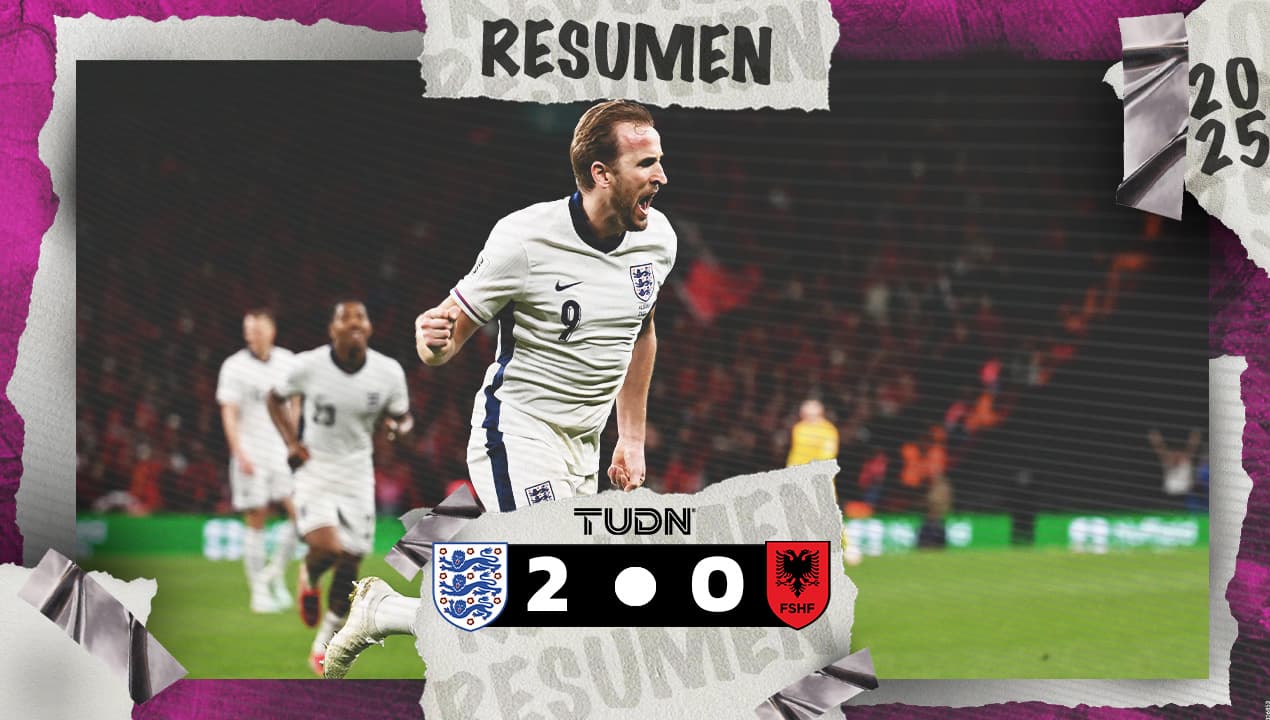 Resumen | Inglaterra se queda con la victoria en su partido frente a Albania