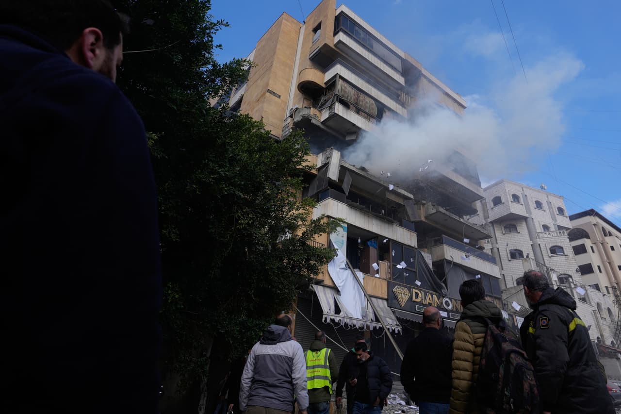 Ataque en Beirut, el 30 de marzo de 2026.