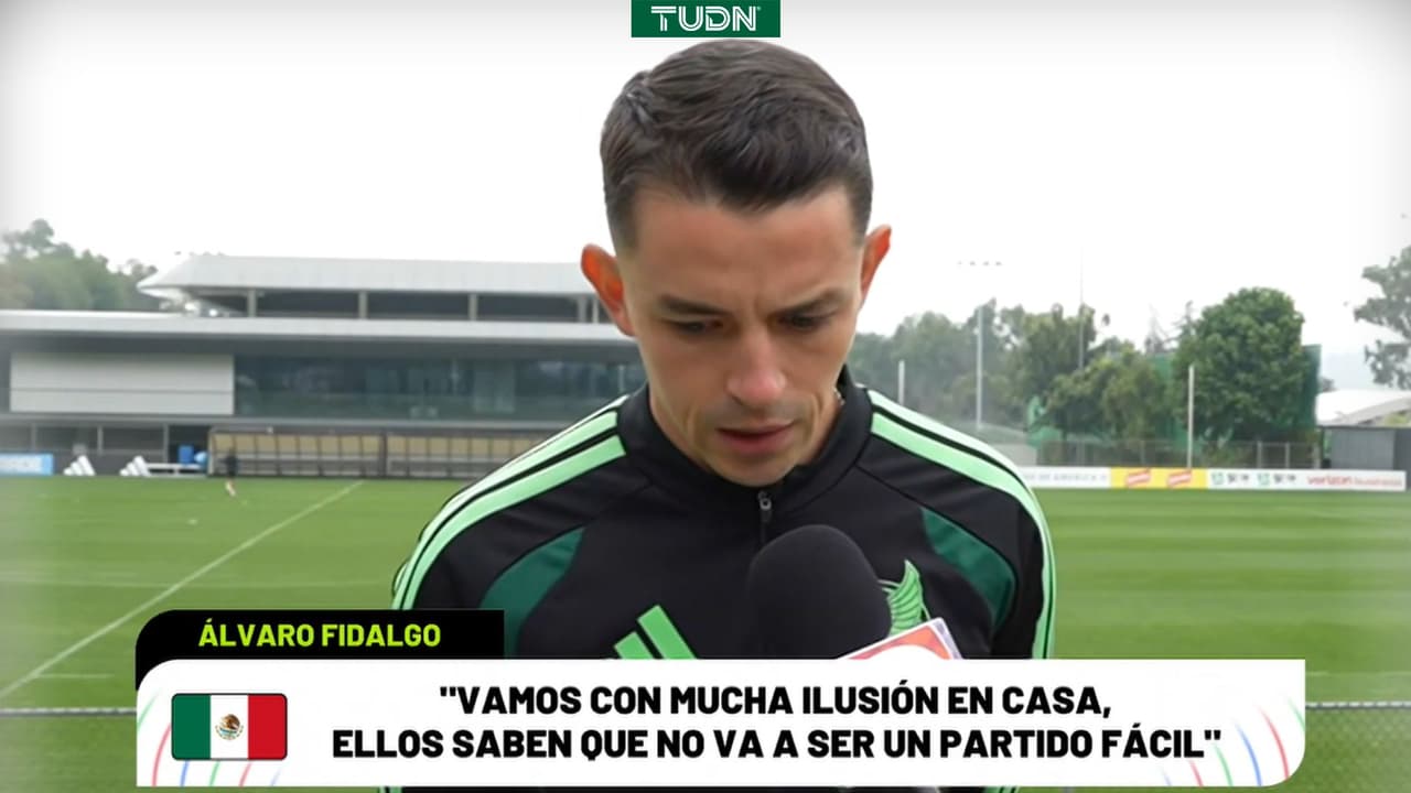 Fidalgo cataloga duelo ante Inglaterra como "un sueño"