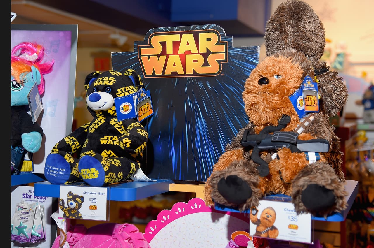 Nuevos peluches, como Chewbacca.