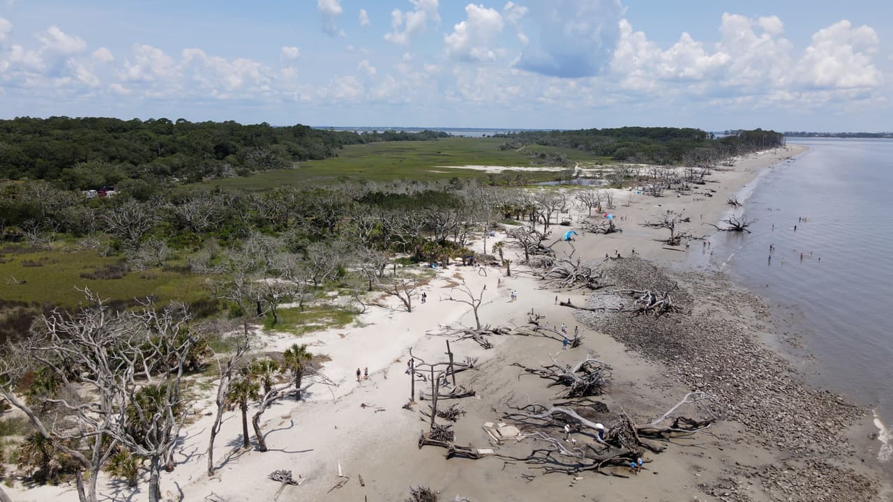No importa la temporada del año, siempre es un buen momento para explorar Driftwood Beach.