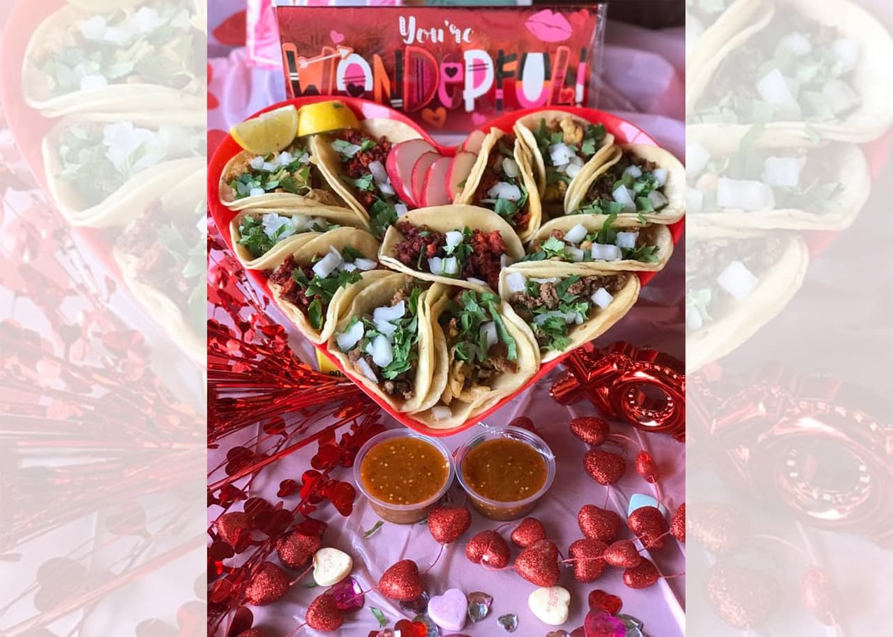 Tacos de corazón: una idea para enamorar en este Día de San Valentín