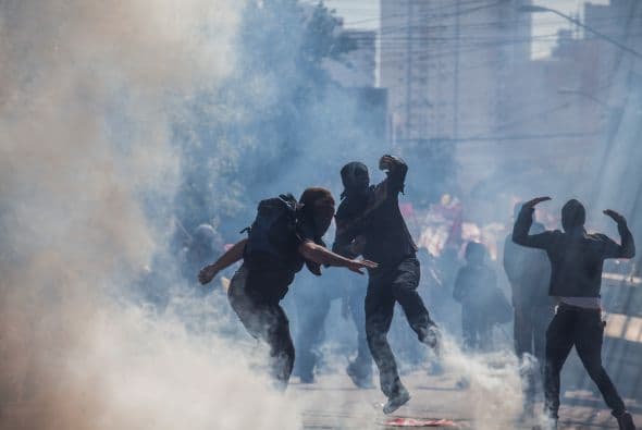 Protestas en Brasil