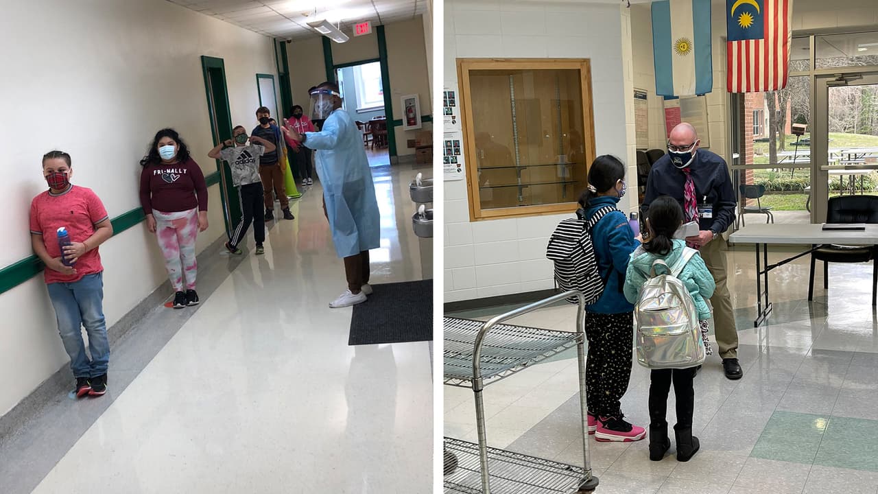 Estudiantes dan positivo por coronavirus en escuelas de Durham y el condado de Johnston