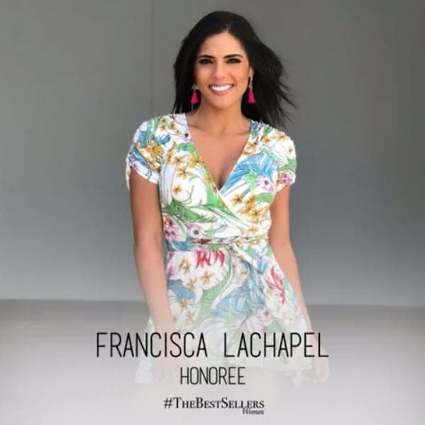 En esta edición Francisca Lachapel fue una de ellas, ya que formó parte de la lista de los libros más vendidos en el portal.