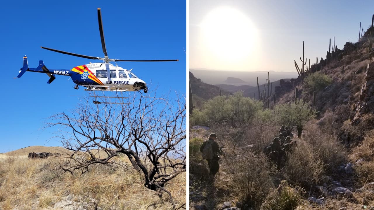 Acusan a inmigrante de atacar a dos agentes de la Patrulla Fronteriza en el desierto de Arizona