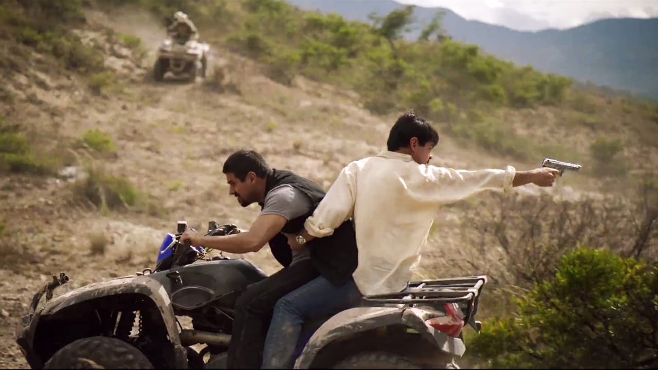 The soldiers started a desperate chase full of gunshots and speedy turns.