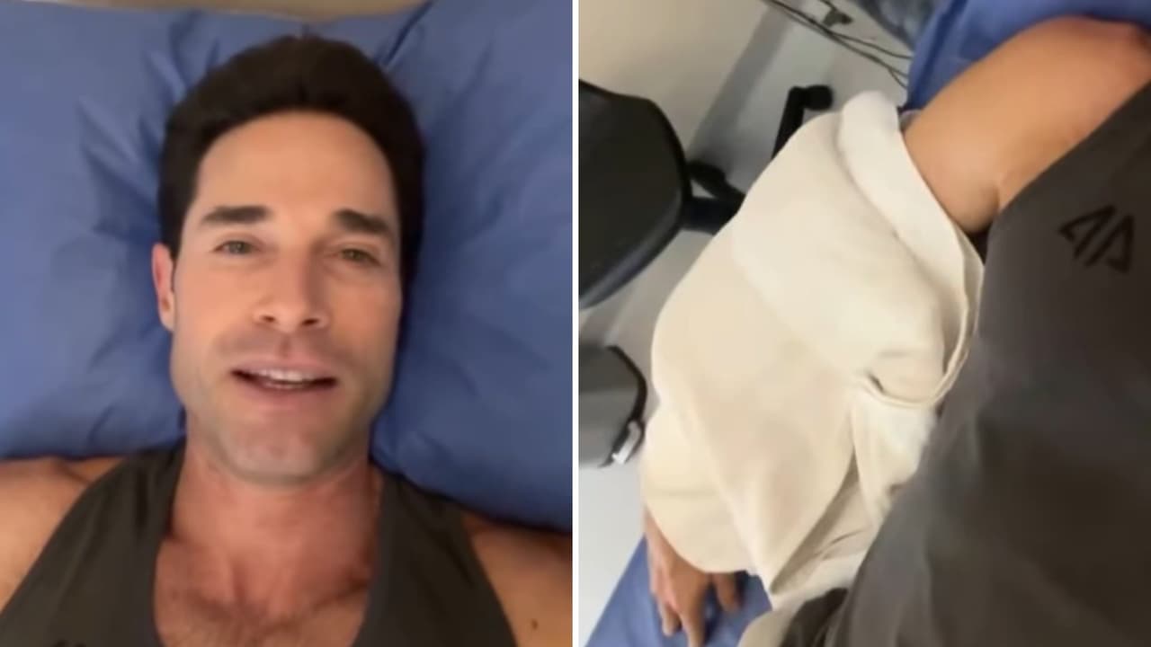 Sebastián Rulli revela que toma terapia de choques para aliviar la epicondilitis, padecimiento con el que fue diagnosticado.