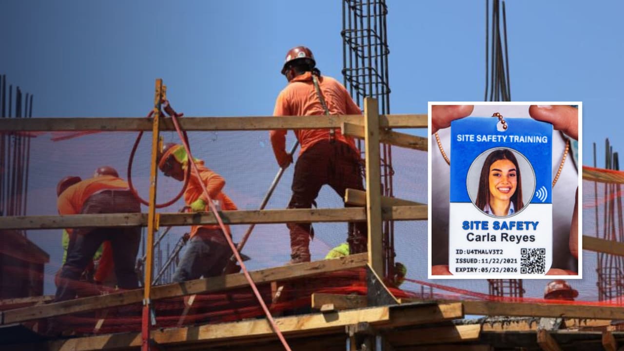 Cancelan 17,000 tarjetas de capacitación en seguridad SST en Nueva York