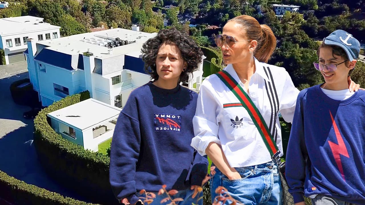 JLo se va de compras junto a sus mellizos tras estrenar mansión de 60 millones de dólares: fotos