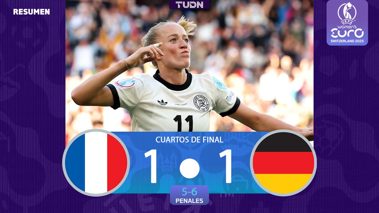 Alemania va a Semifinales de la Euro Femenil en un partido con drama hasta los penales
