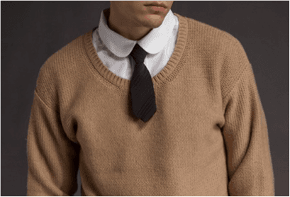 2. Corbata corta: Si ves a papá usando este tipo de corbata últimamente es porque está pidiendo a gritos una colección de pañuelos blancos o una sombrilla. No lo defraudarás.