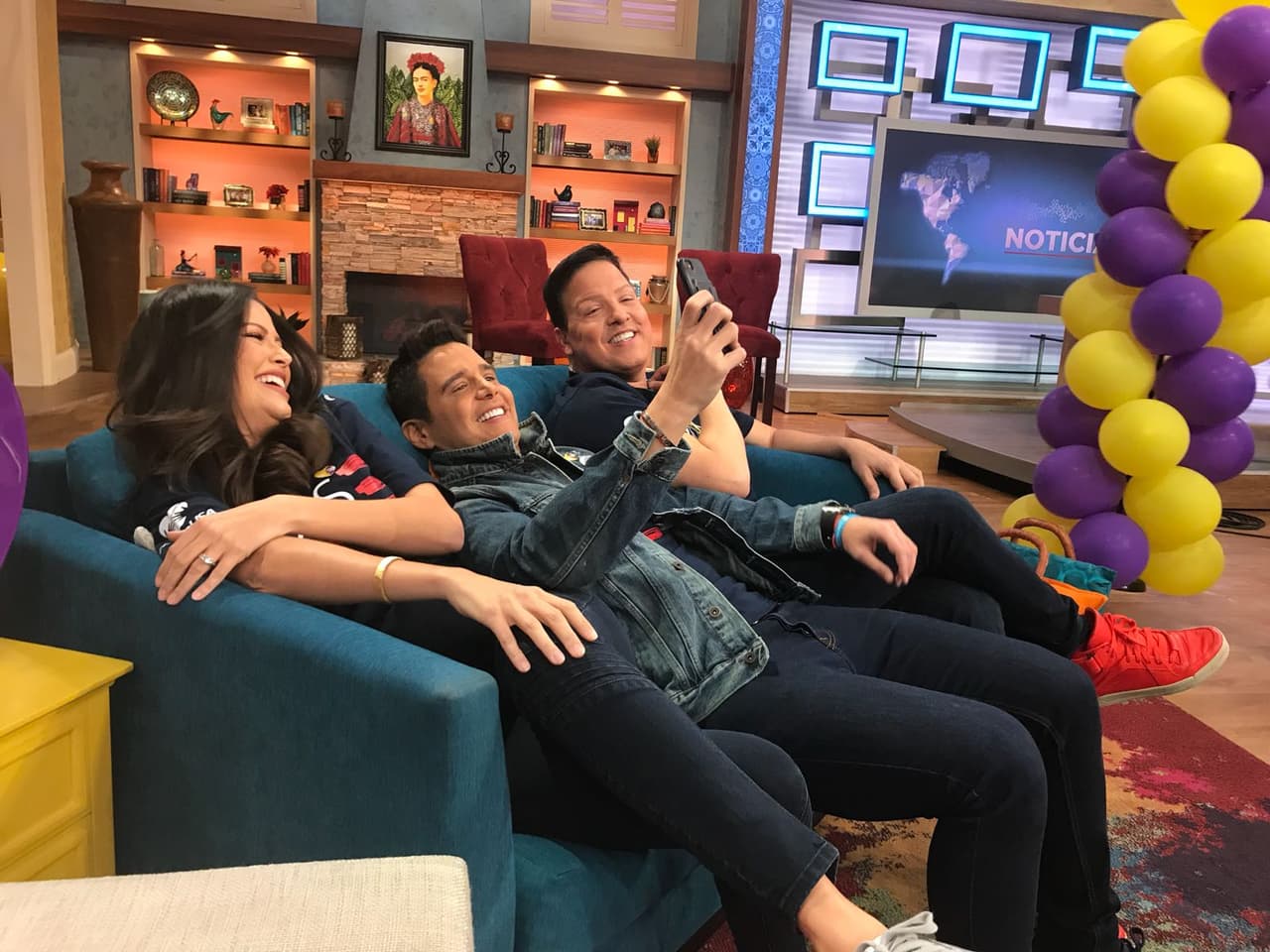 Una 'selfie' para recordar los inolvidables momentos de esta semana.