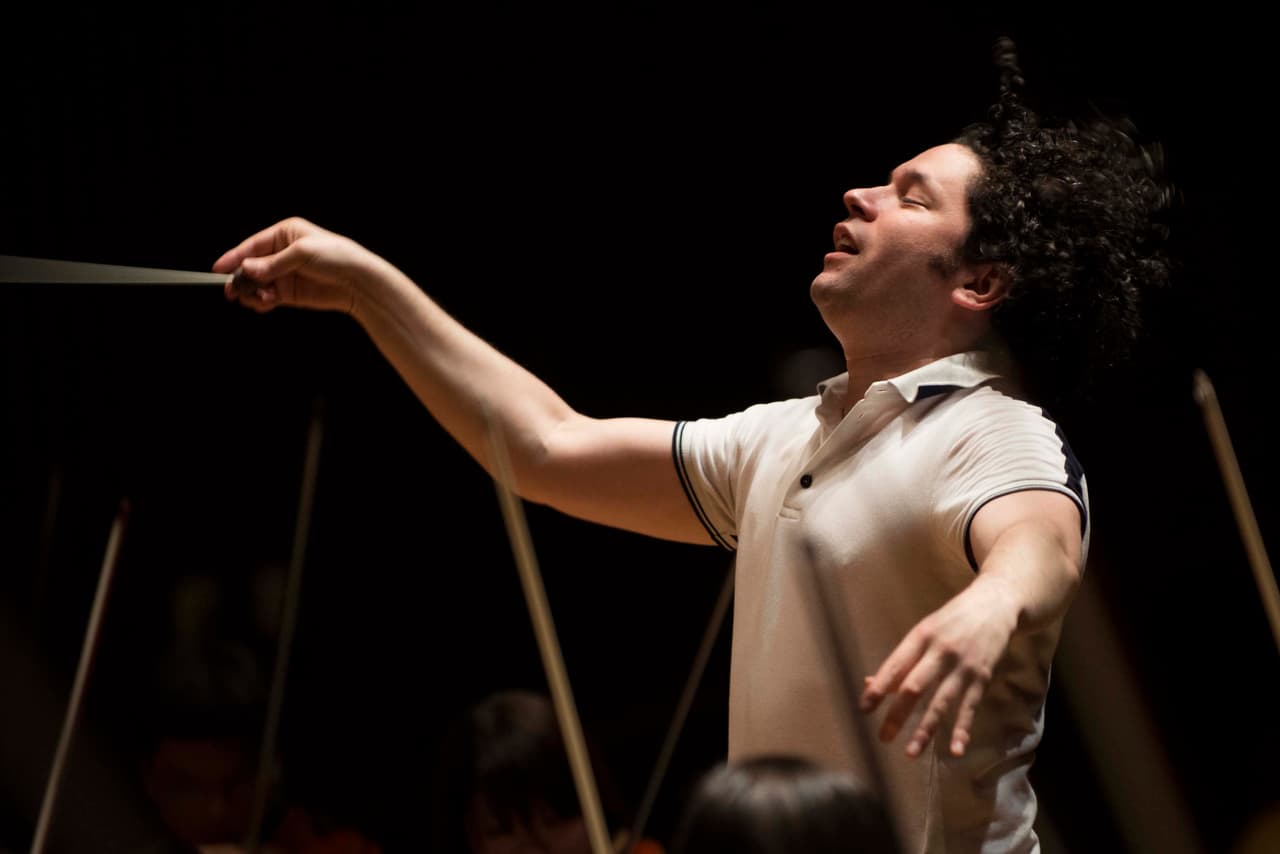 Dudamel dirigió partes de banda sonora de "Star Wars"