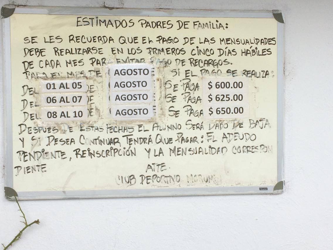 El Club Deportivo Morumbi sigue operando con normalidad.