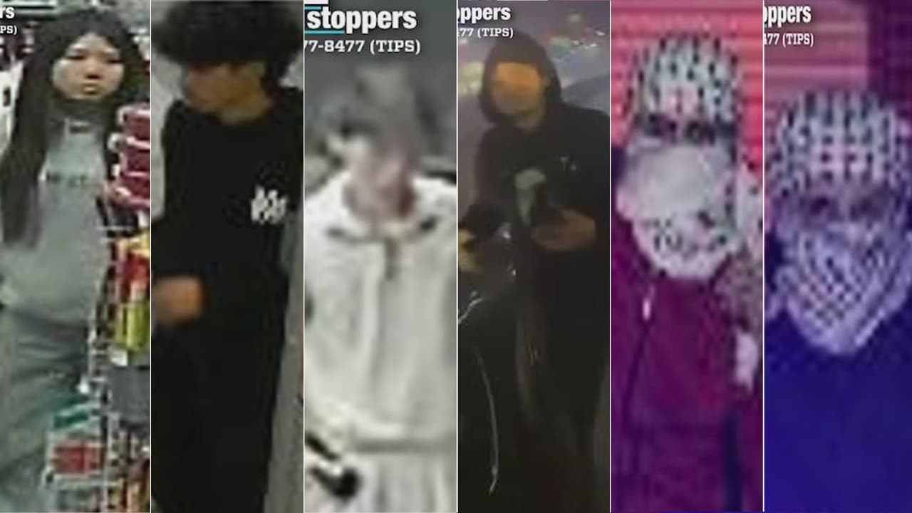 Autoridades buscan a ocho sospechosos.