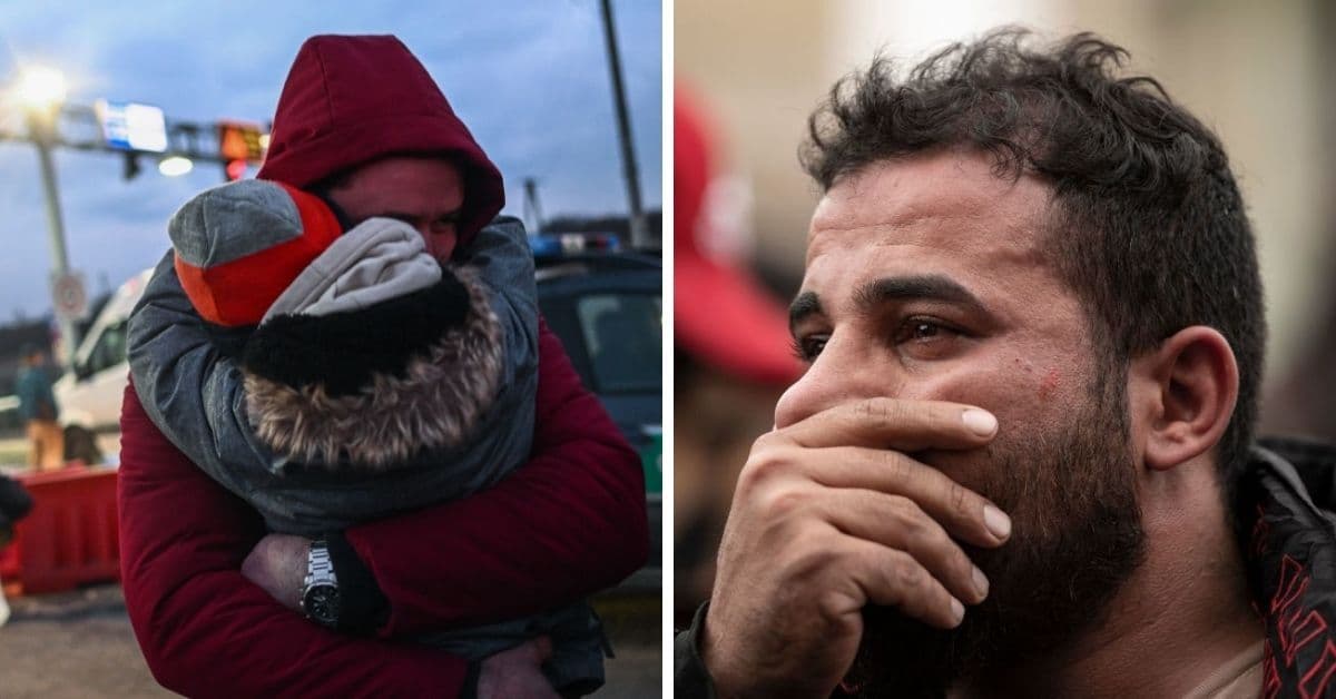 Soldado ruso rompe en llanto y ucranianos lo consuelan: llamaron a su mamá y le dieron comida