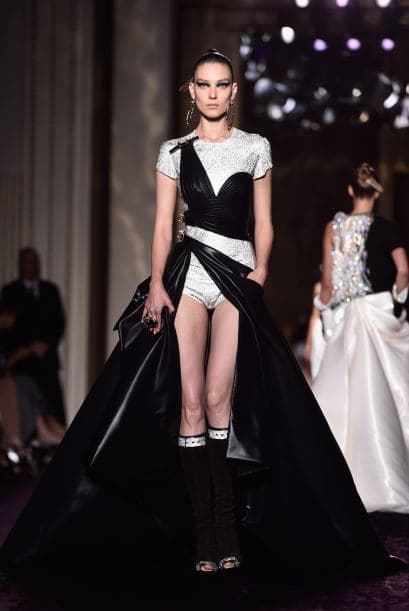 Desfile de alta costura de Versace