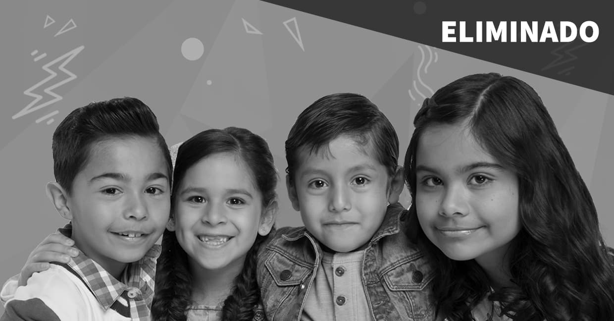 Los Pequeños Guerreros: Yumalay Díaz, Valeria Rodríguez, Diego Rodríguez y Luisangeli Espinosa