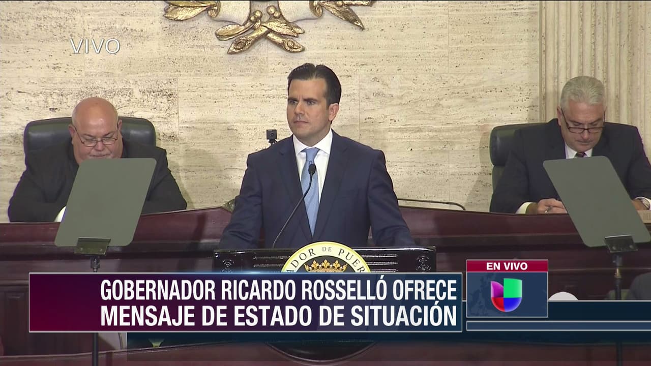 Rosselló admitió que no se logró el objetivo de energizar la isla a tiempo y anunció aumentos para policías y maestros