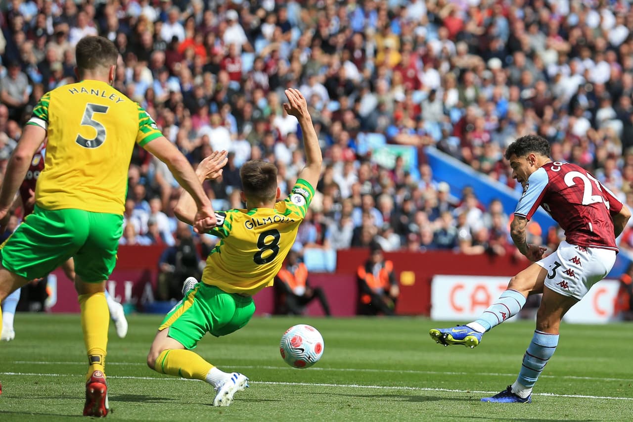 Norwich City descendió a la segunda división tras perder 2-0 contra el Aston Villa en la Jornada 35.