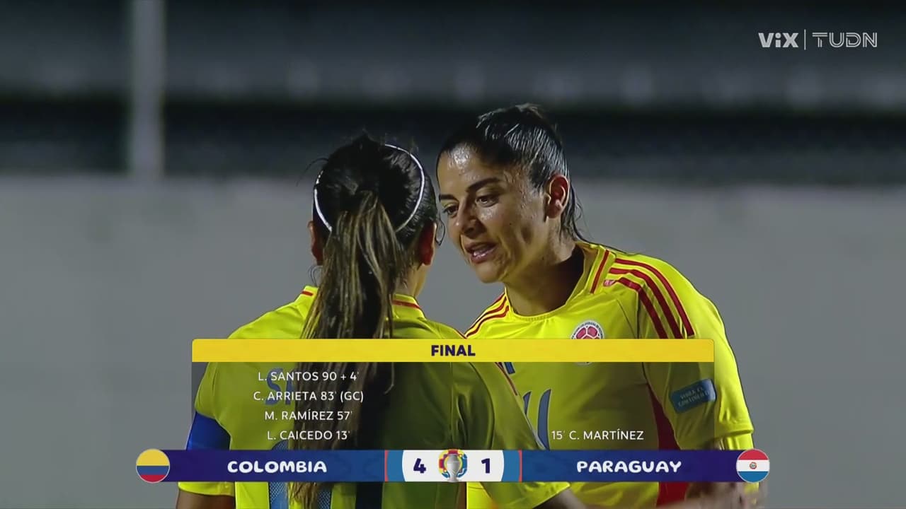 ¡Triunfo con aroma a café de Colombia sobre Paraguay!