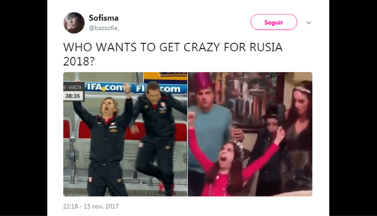 Mucha fiesta y mucha celebración. Perú regresa a la Copa del Mundo y los memes no esconden la felicidad de la hazaña.
