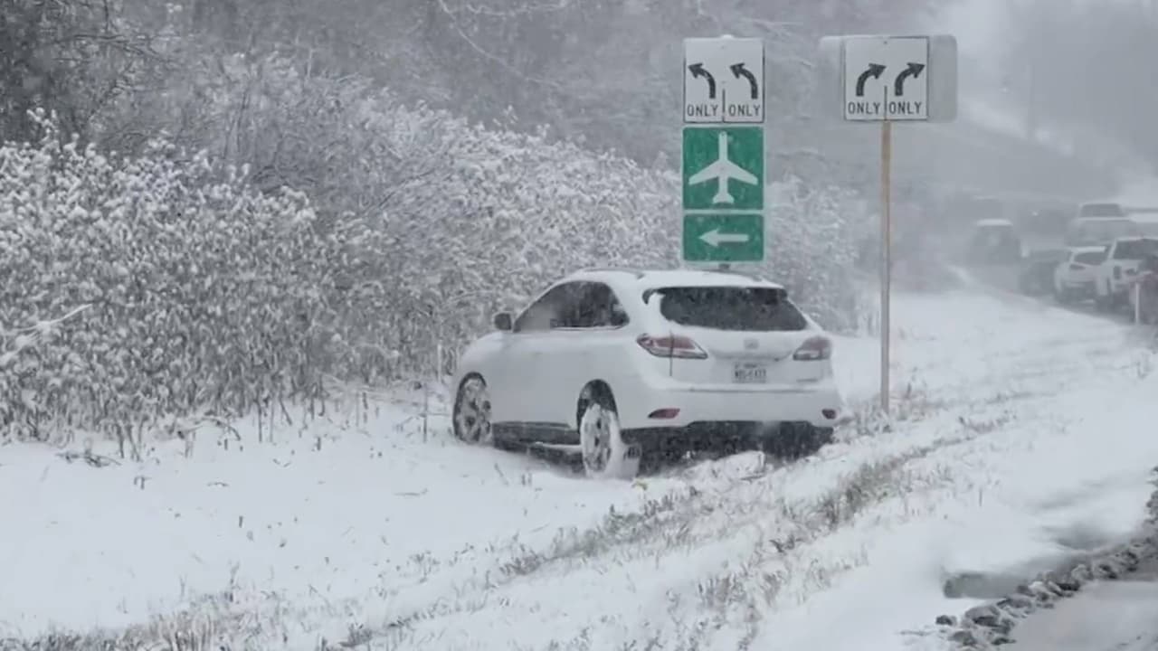Alerta invernal en EEUU: reportan accidentes en carreteras por intensas nevadas en el norte del país