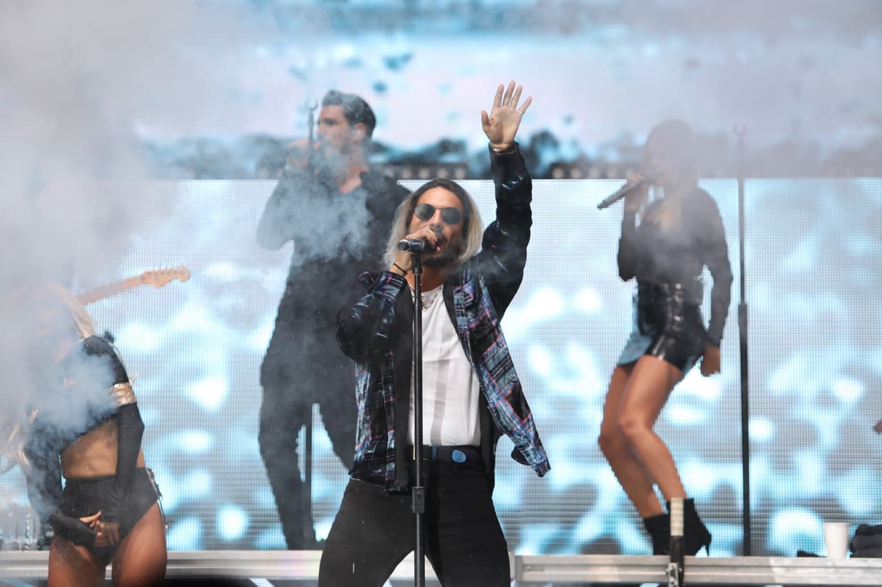 <b>Maluma</b> fue el encargado de cerrar el show, 'Amor a la Música' que Uforia organizó para sus radioescuchas en el American Airlines Arena de Miami.